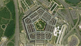 The Pentagon as seen from an aerial angle