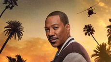 Eddie Murphy in the movie poster for Beverly Hills Cop: Axel F, one of July's new Netflix movies
