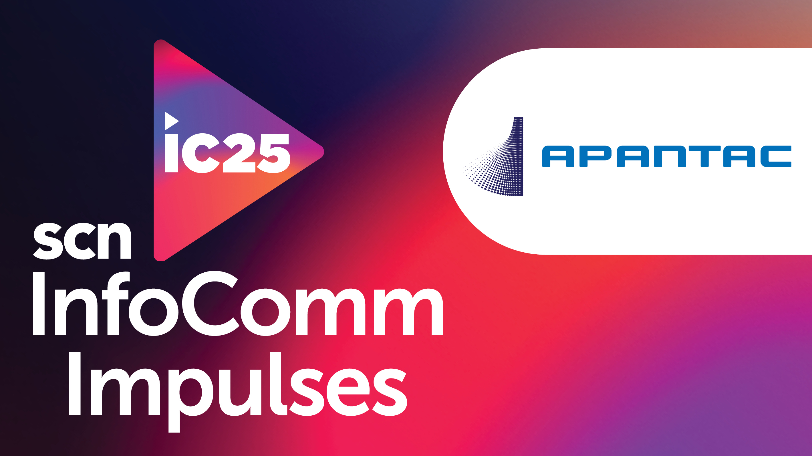 The Apantac InfoComm Impulse logo. 