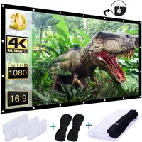 Projector screens at Amazon