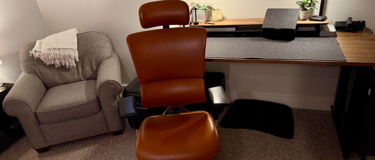 I tested this leather executive office chair for 159 days - I love the heating and cooling features but I don't love the price