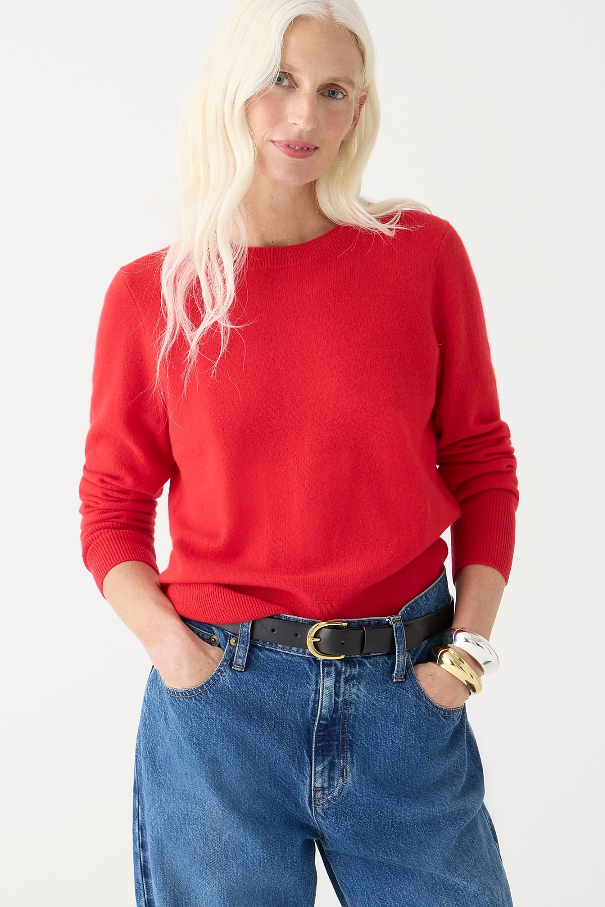 J.Crew Cashmere Classic-fit Crewneck Sweater 