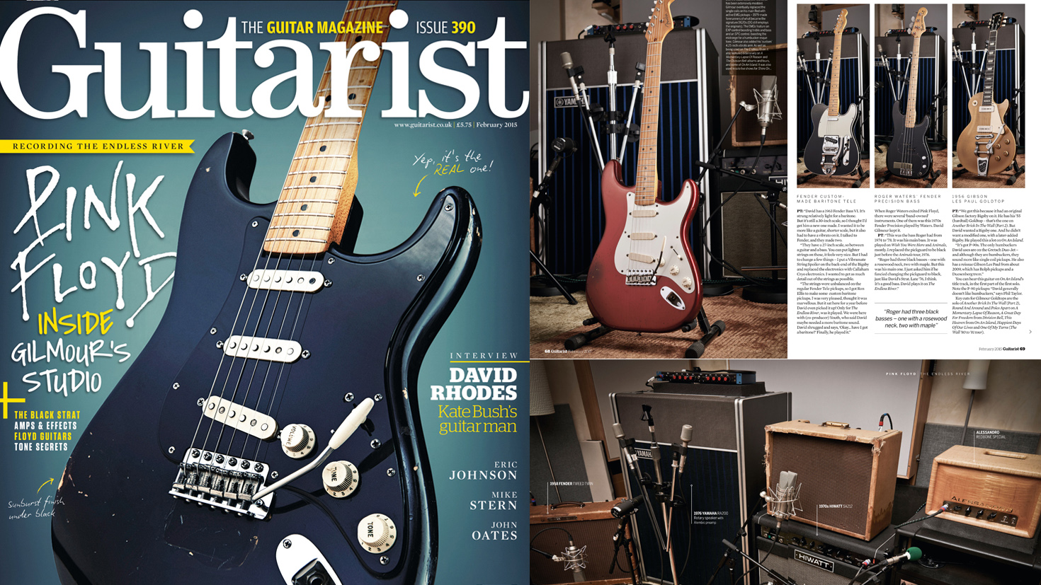 Guitarist magazine issue 390: Inside David Gilmour's studio | MusicRadar