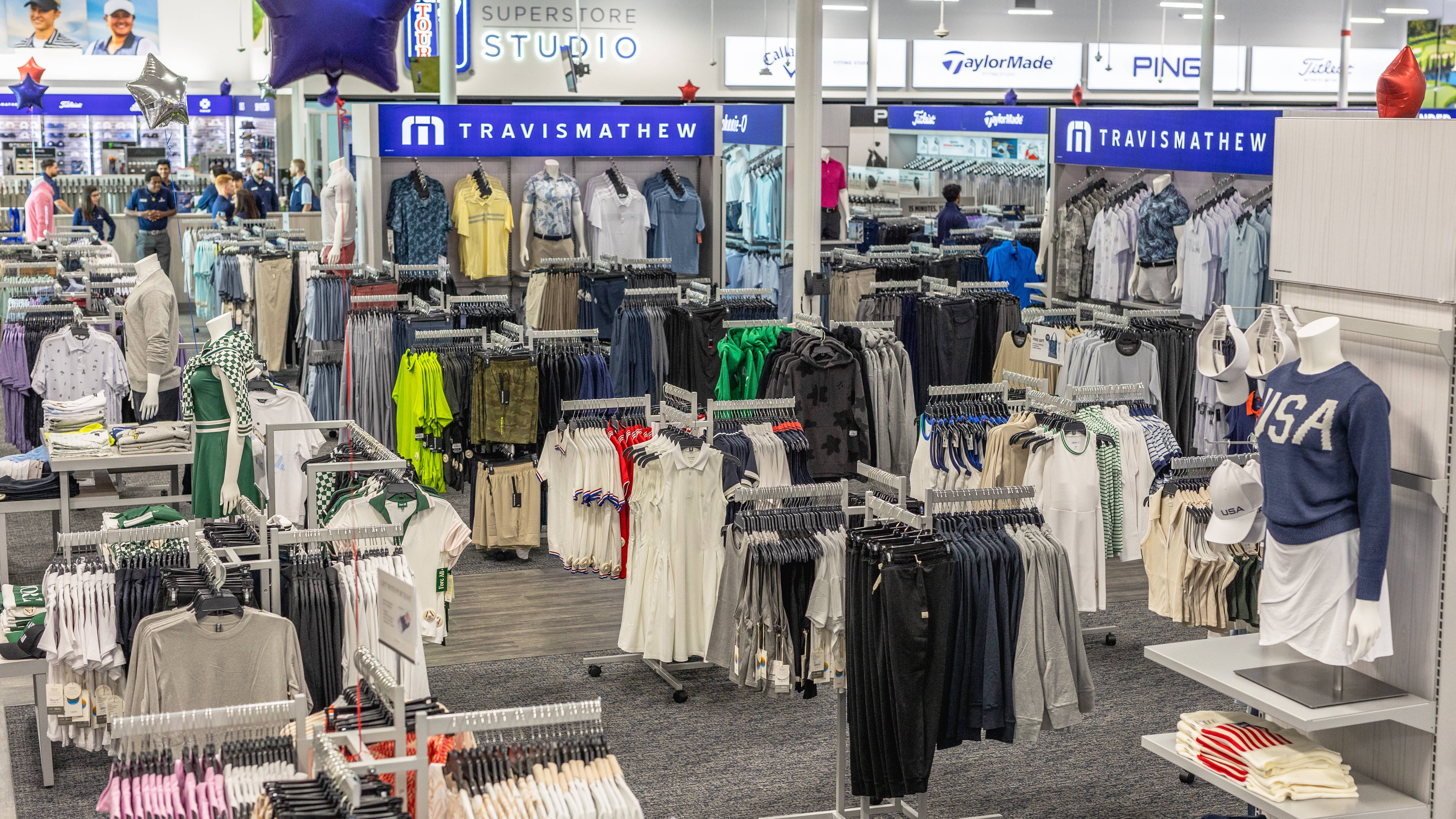 Women&#039;s section at PGA TOUR Superstore