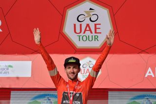 Adam Yates (Mitchelton-Scott) is crowned the overall winner at the shortened 2020 UAE Tour