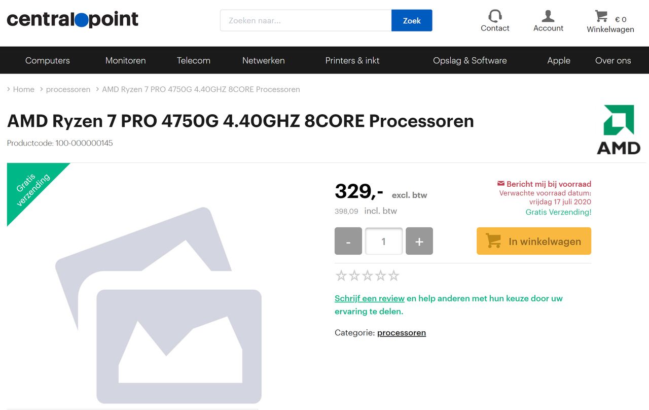 Ryzen 7 Pro 4750G