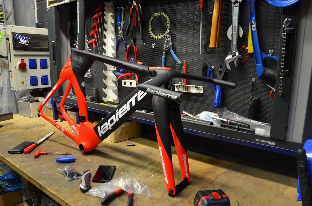 The Lapierre Aerostorm DRS before build-up