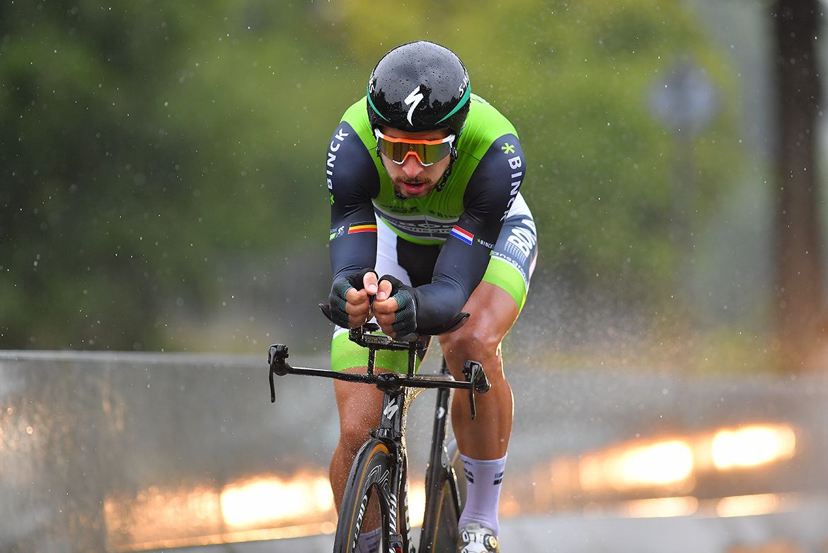 Peter Sagan took some risks to leave himself in a strong position on GC