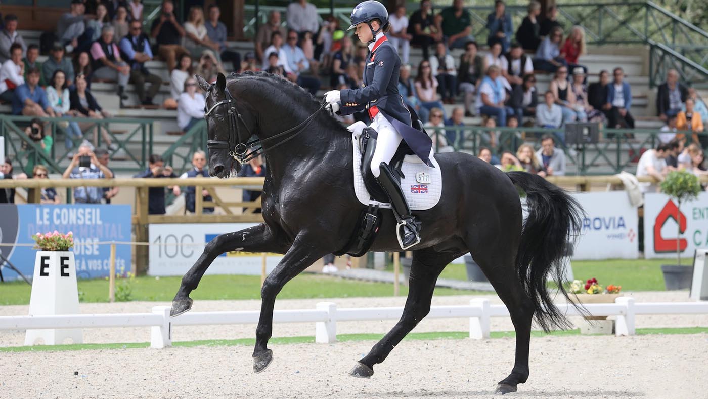 Lottie Fry and Glamourdale at Compi&egrave;gne CDIO5* 2022