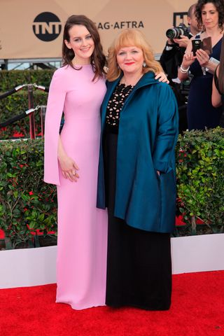 Sophie McShera & Lesley Nicol at the Screen Actors Guild Awards 2016