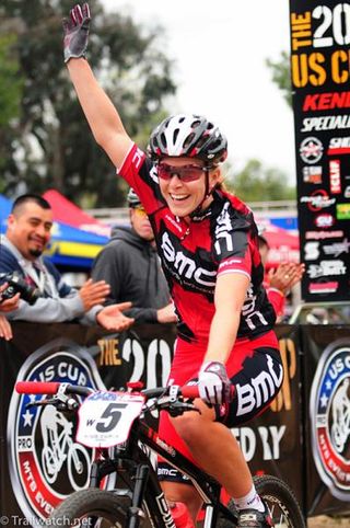 Chloe Forsman (BMC) takes her first pro win.