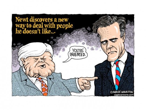 Newt invents away his competition