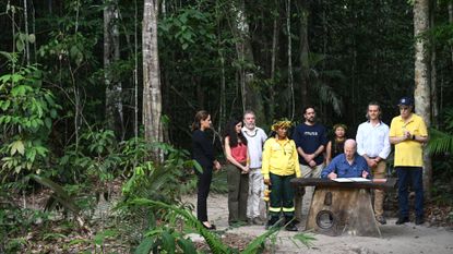 President Joe Biden signs proclamation inside Amazon rainforest