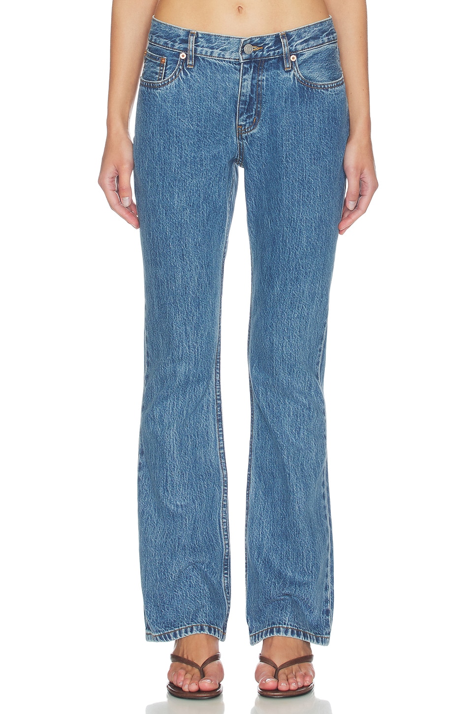 Tomorrow Low Rise Skinny Bootcut Jeans