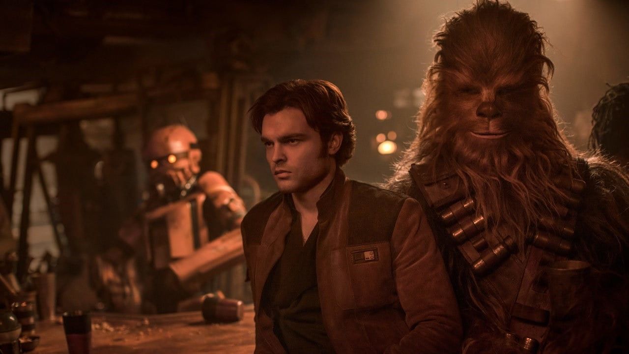 Han Solo and Chewbacca in Solo