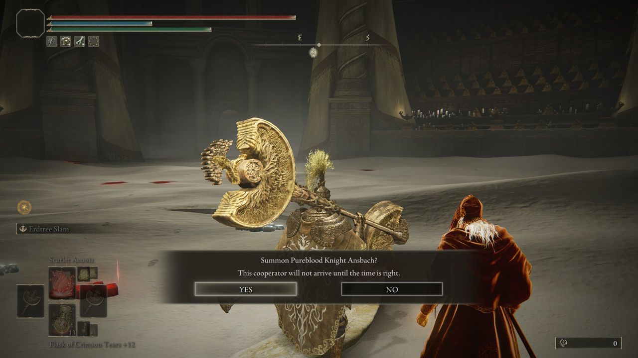 Elden Ring Ansbach quest - Ansbach summon