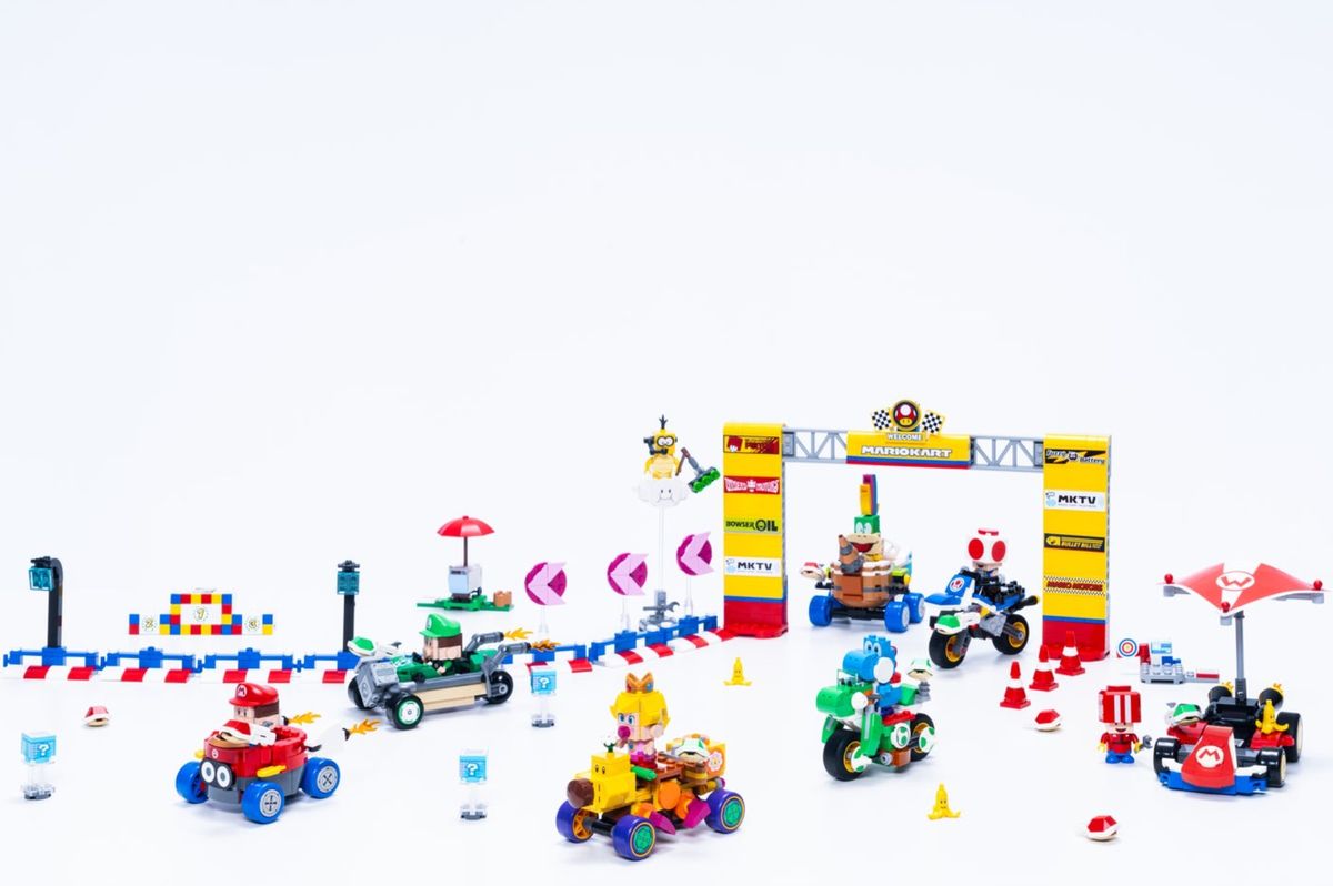 lego mario kart sets first wave