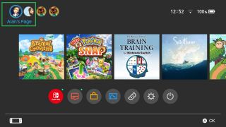 How to add friends on Nintendo Switch - select avatar