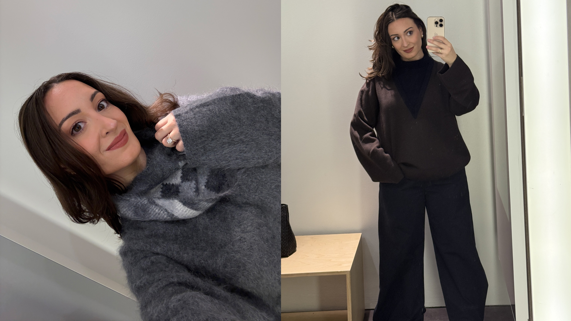 Bella Gerard Cos try-on