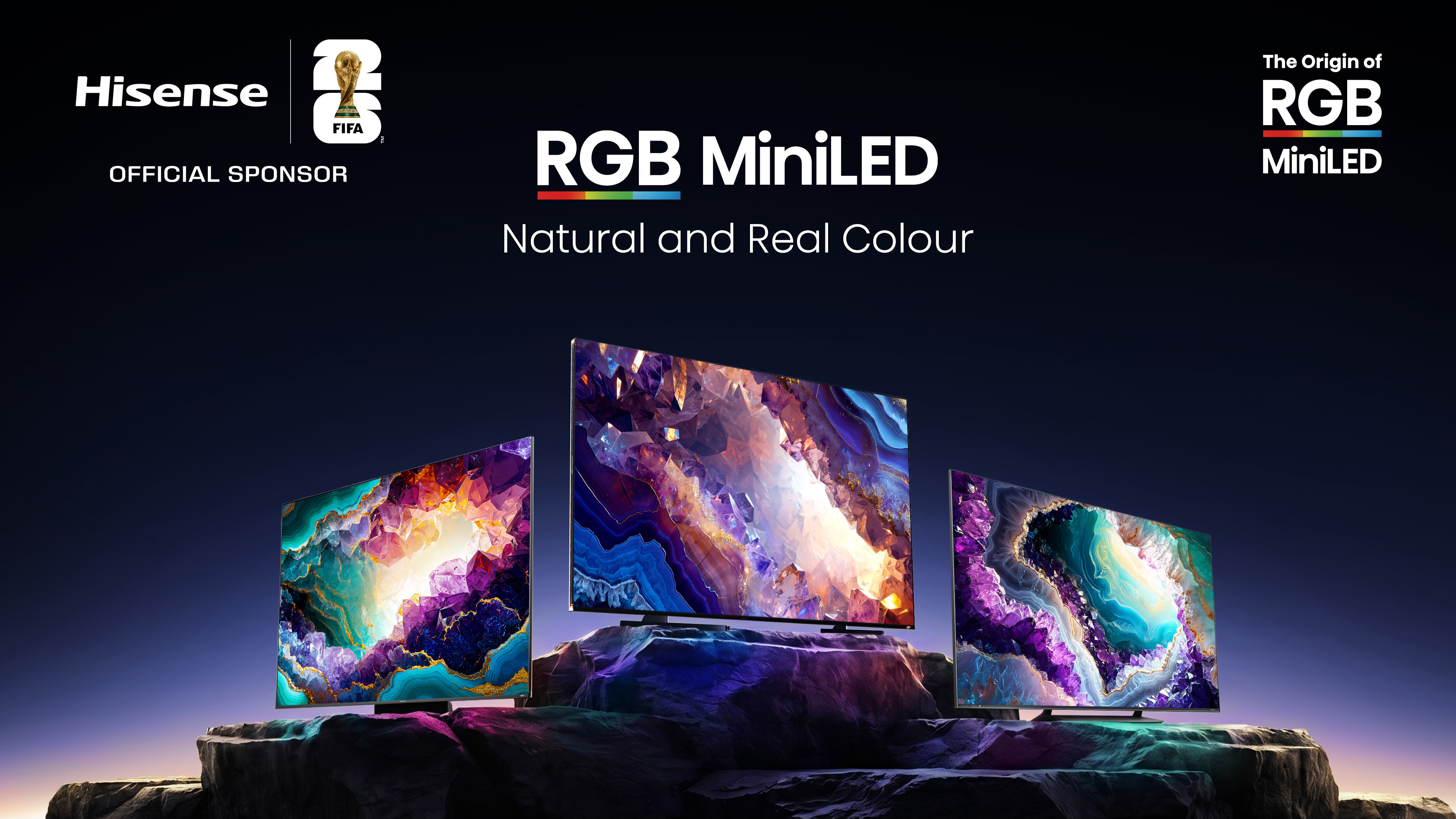 Hisense RGB MiniLED TV's