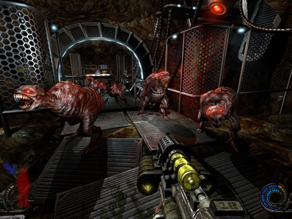 These alien beasts like fresh meat, namely yours.