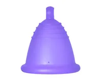 purple menstrual cup