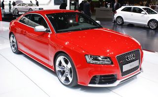 Image of Red Audi RS5