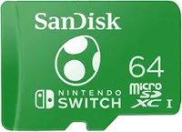 SanDisk 64GB microSD card (Nintendo Switch): $15 @ Amazon