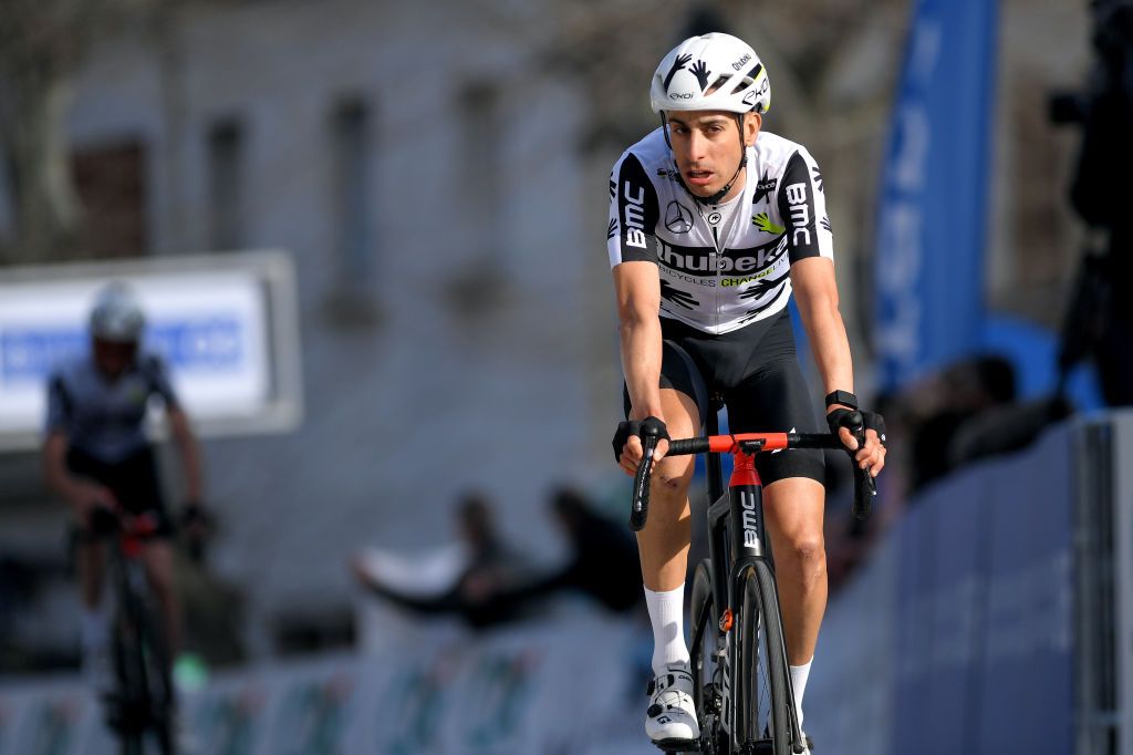 FAYENCE FRANCE FEBRUARY 20 Arrival Fabio Aru of Italy and Team Qhubeka NextHash during the 53rd Tour Des Alpes Maritimes Et Du Var Stage 2 a 1689km stage from Fayence to Fayence 357m letour0683 on February 20 2021 in Fayence France Photo by Luc ClaessenGetty Images