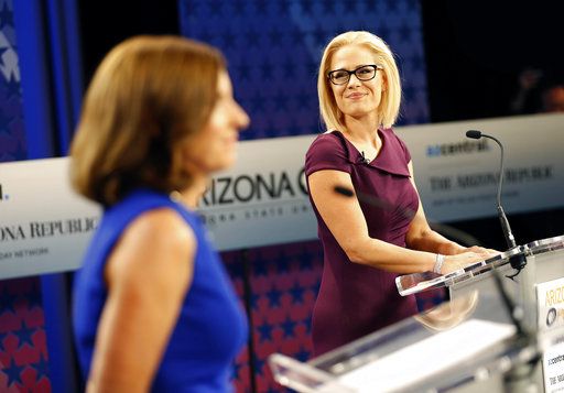 Krysten Sinema debates Martha McSally