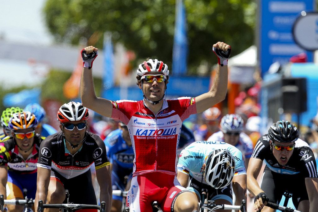 Former world champion &Oacute;scar Freire won a stage of the race when with Katusha