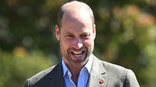 Prince William smiles as he meets with the 2024 Earthshot Prize finalists (not pictured) at Kirstenbosch National Botanical Garden on November 6, 2024