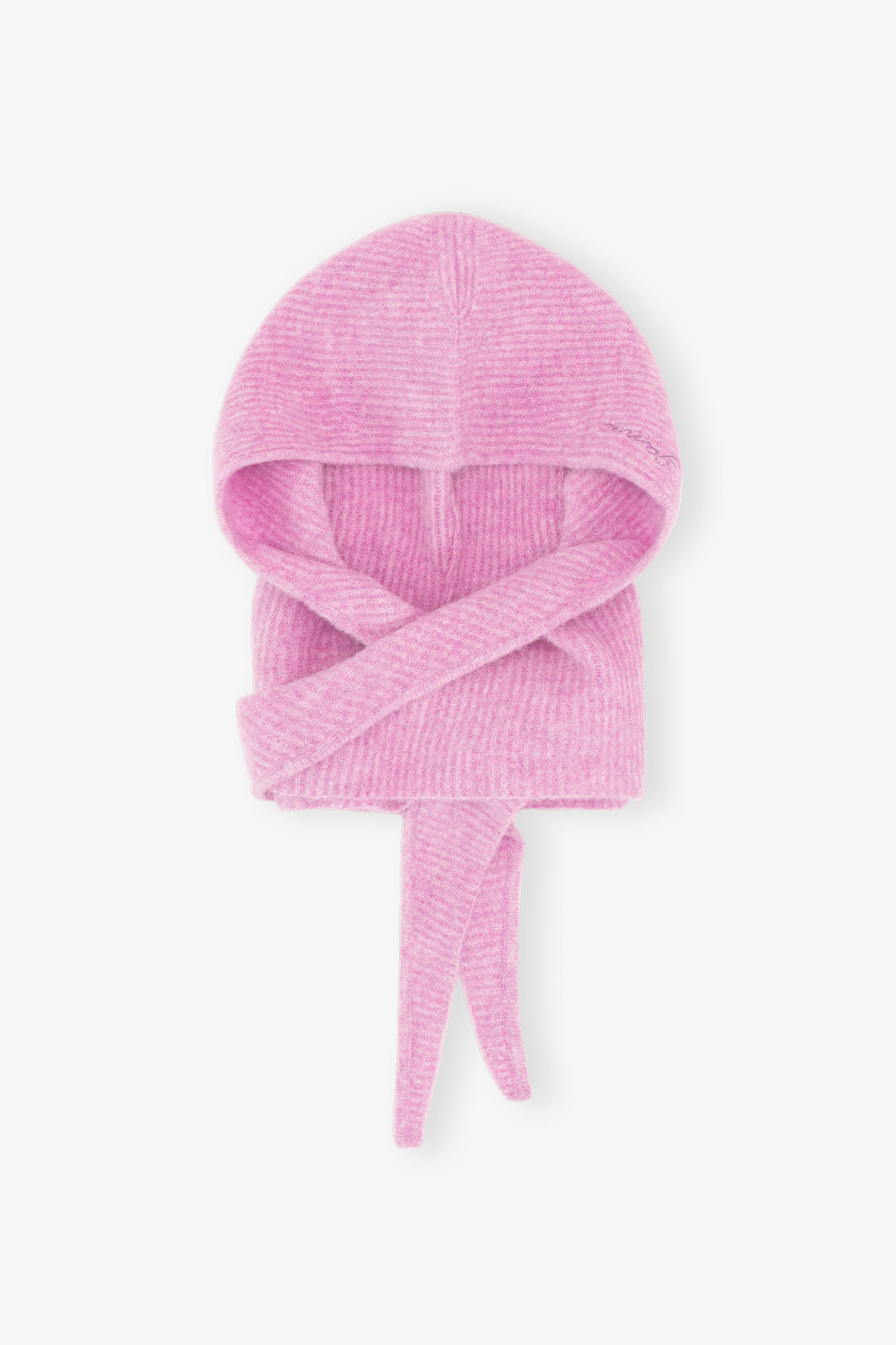 Pink Soft Wool Balaclava
