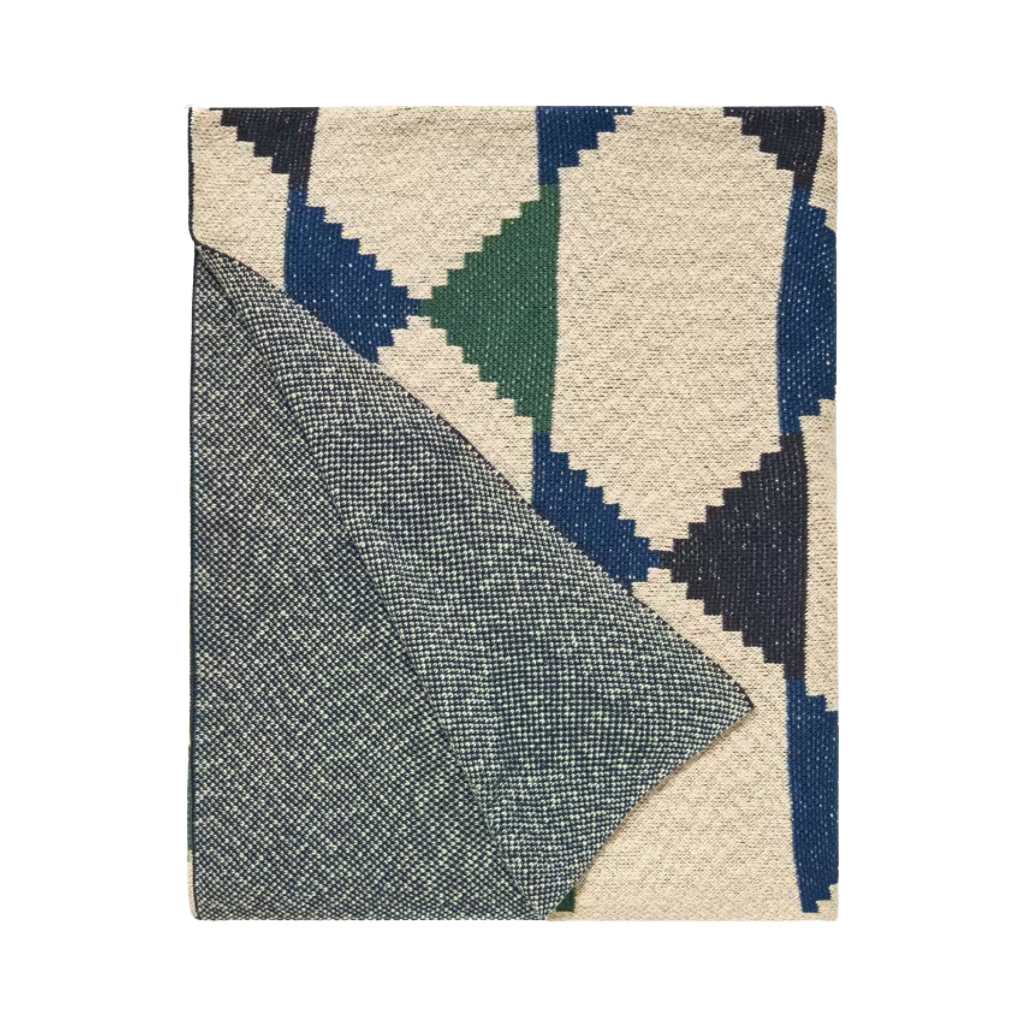 John Lewis, Stack Geo Knitted Throw in Multi