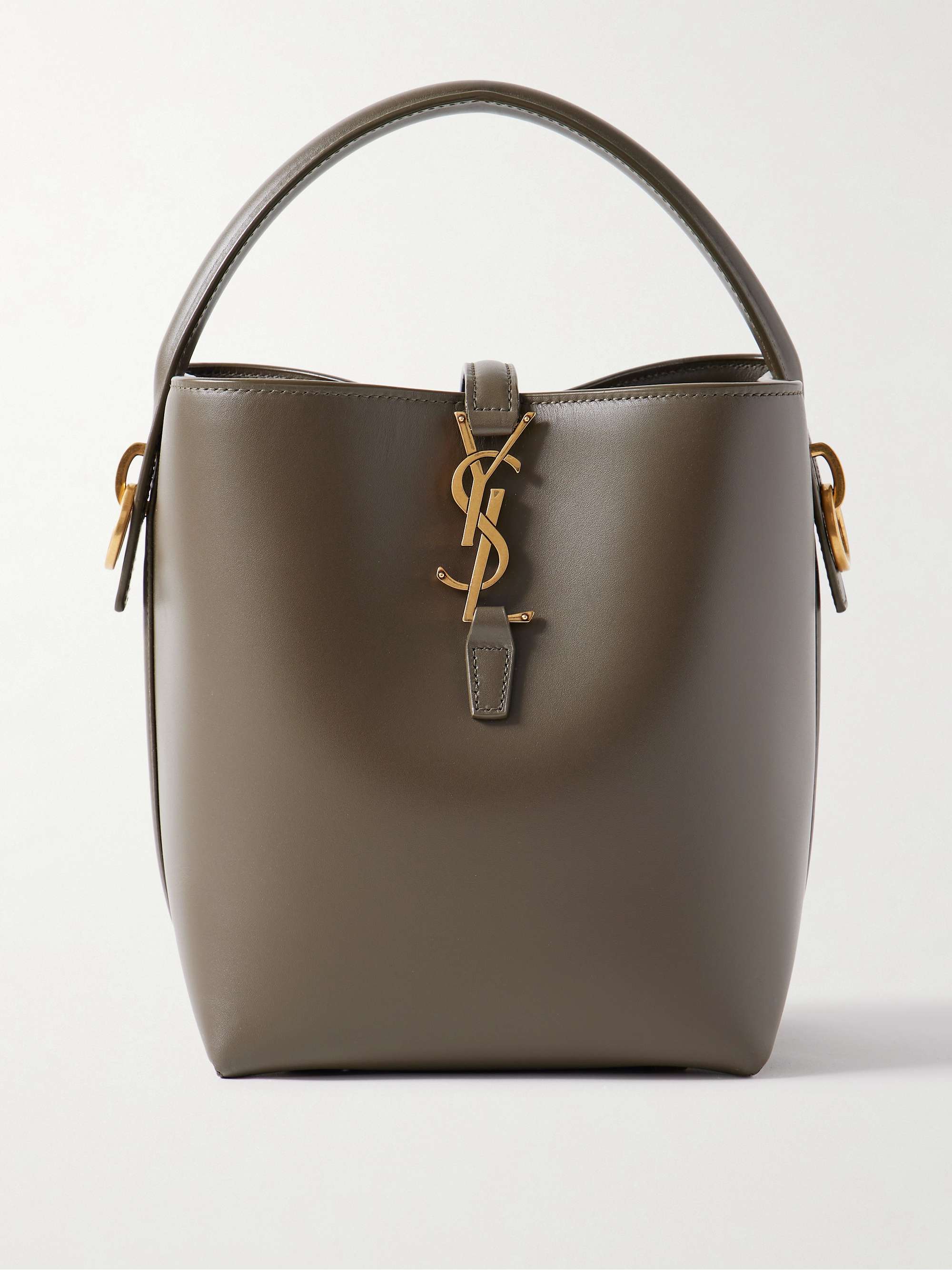 Le 37 Small Leather Bucket Bag