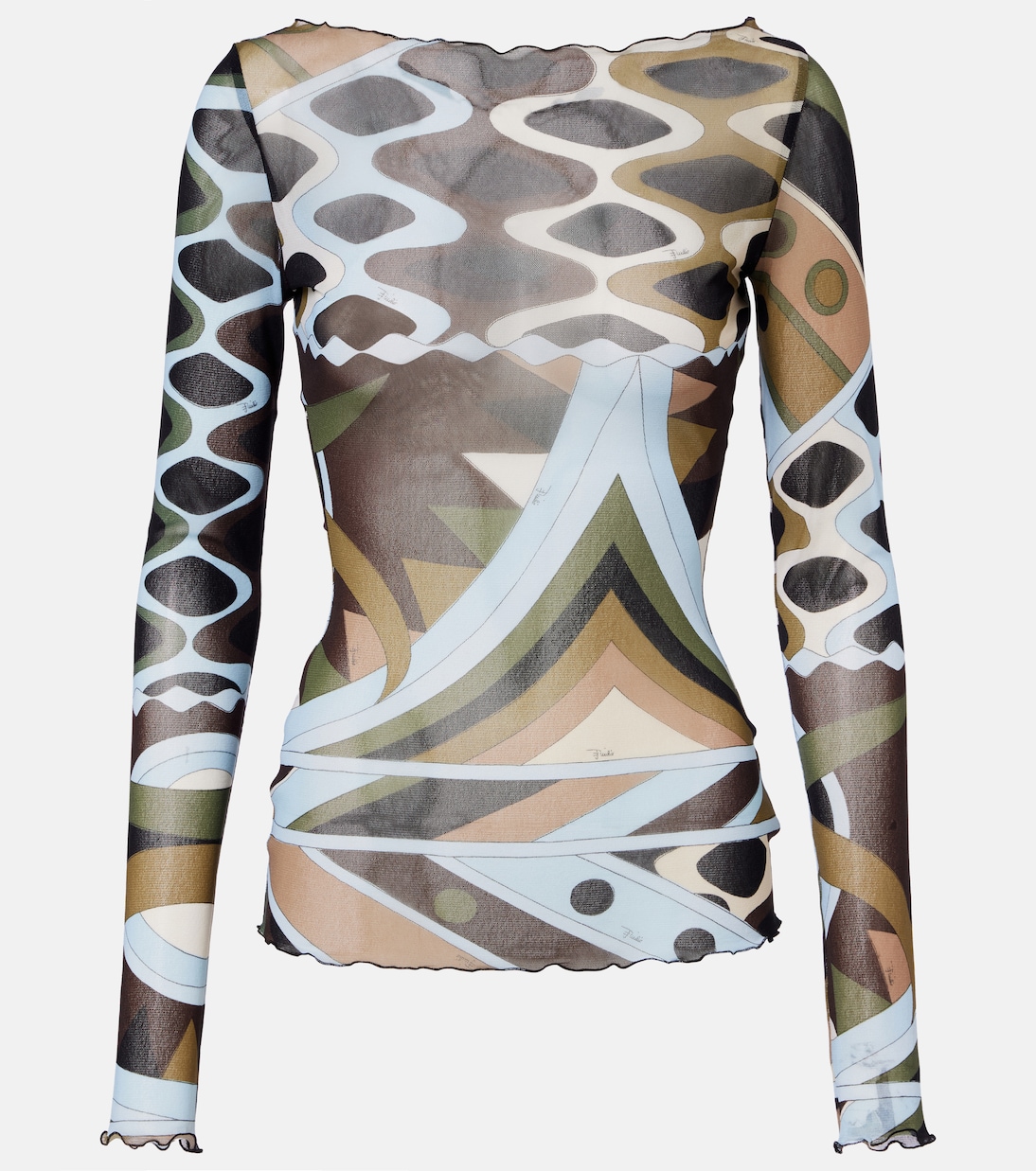 Vivara Sheer Tulle Top