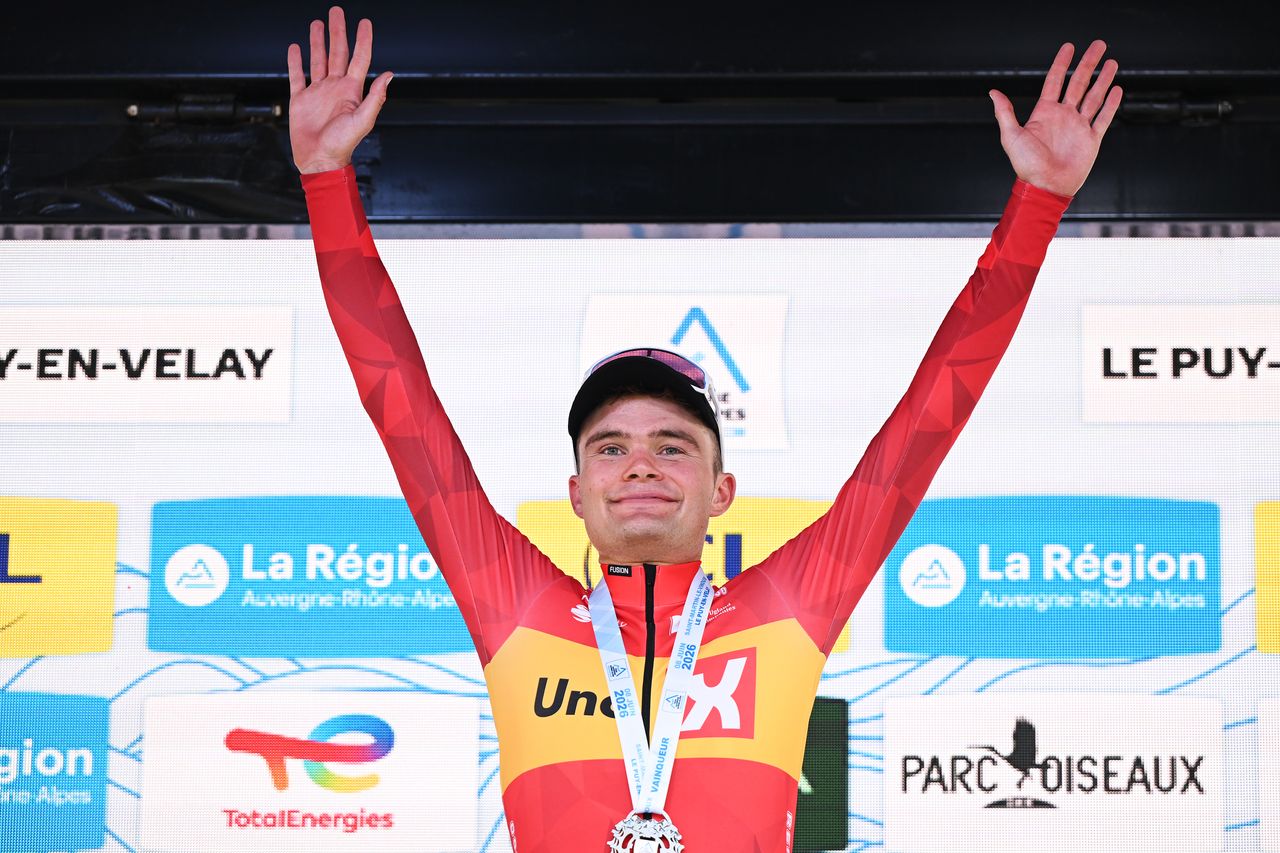 Charmig on the podium