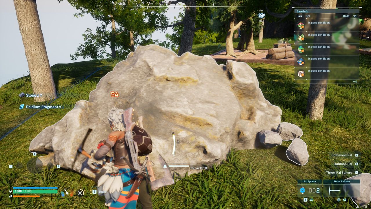 Palworld Paldium Fragments - Mining stone