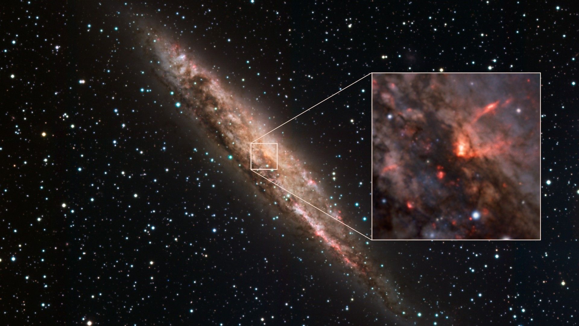 Incredible photo shows supermassive black hole blowing a jet of matter ...