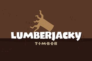 Lumberjacky font