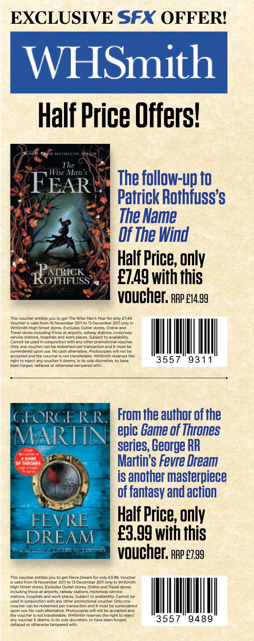 Half price book offers this month! GamesRadar+