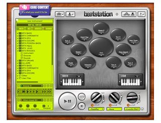 Beatstation supports a variety of audio formats.