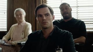 Nicholas Hoult&#039;s character among jury in Juror No. 2