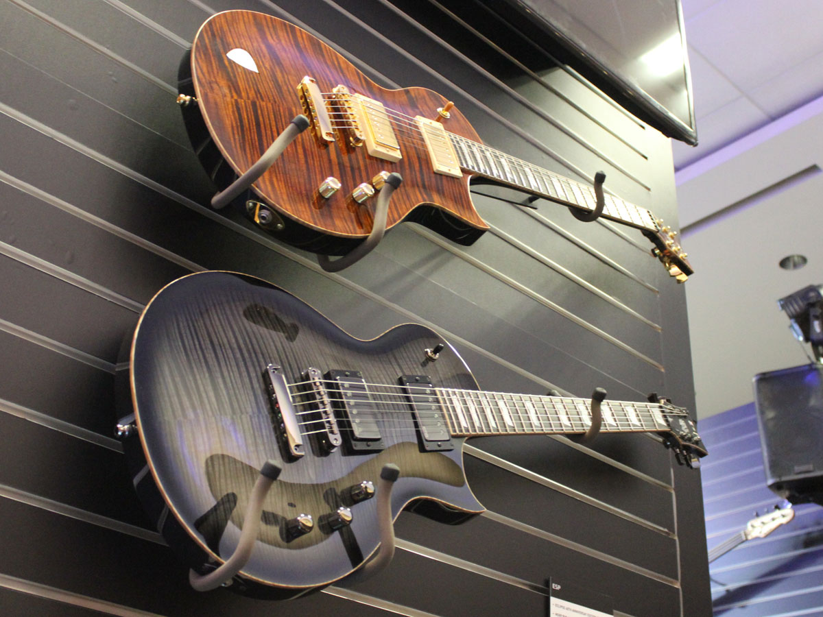 ESP Eclipse 40th Anniversary Edition Tiger Eye (top)