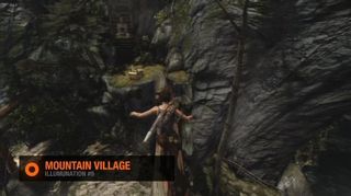 Tomb Raider Mountain Village Statue #9