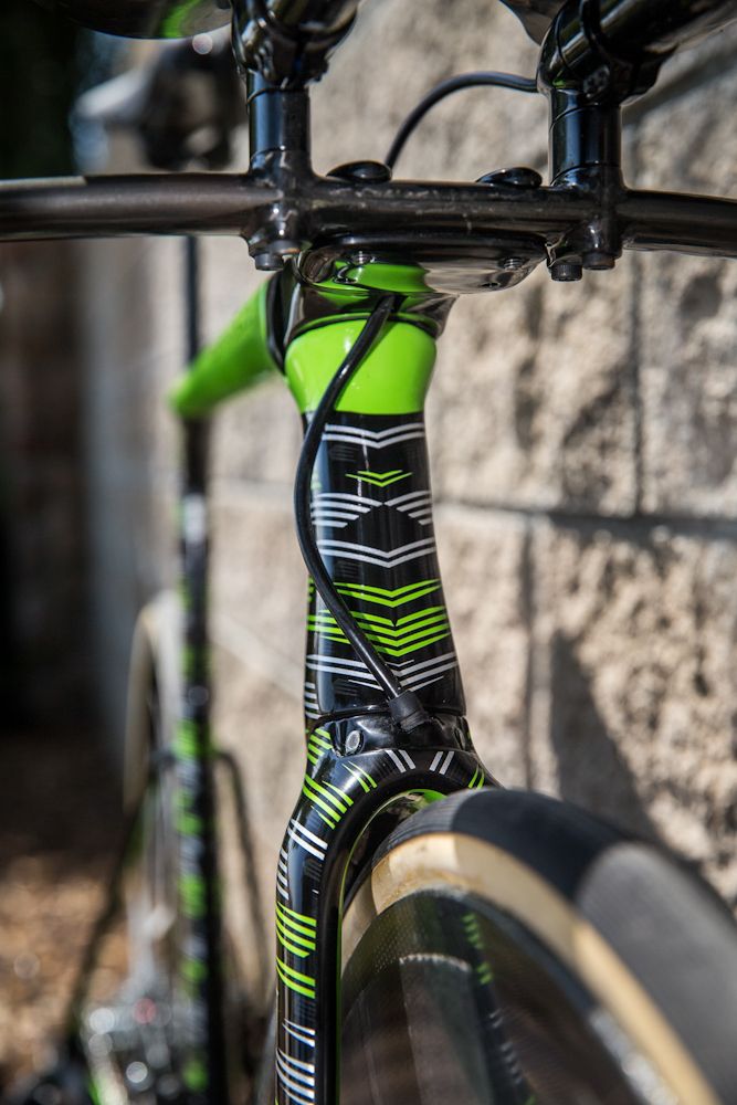 A clean, and custom, look on Murphy's Cannodnale Slice