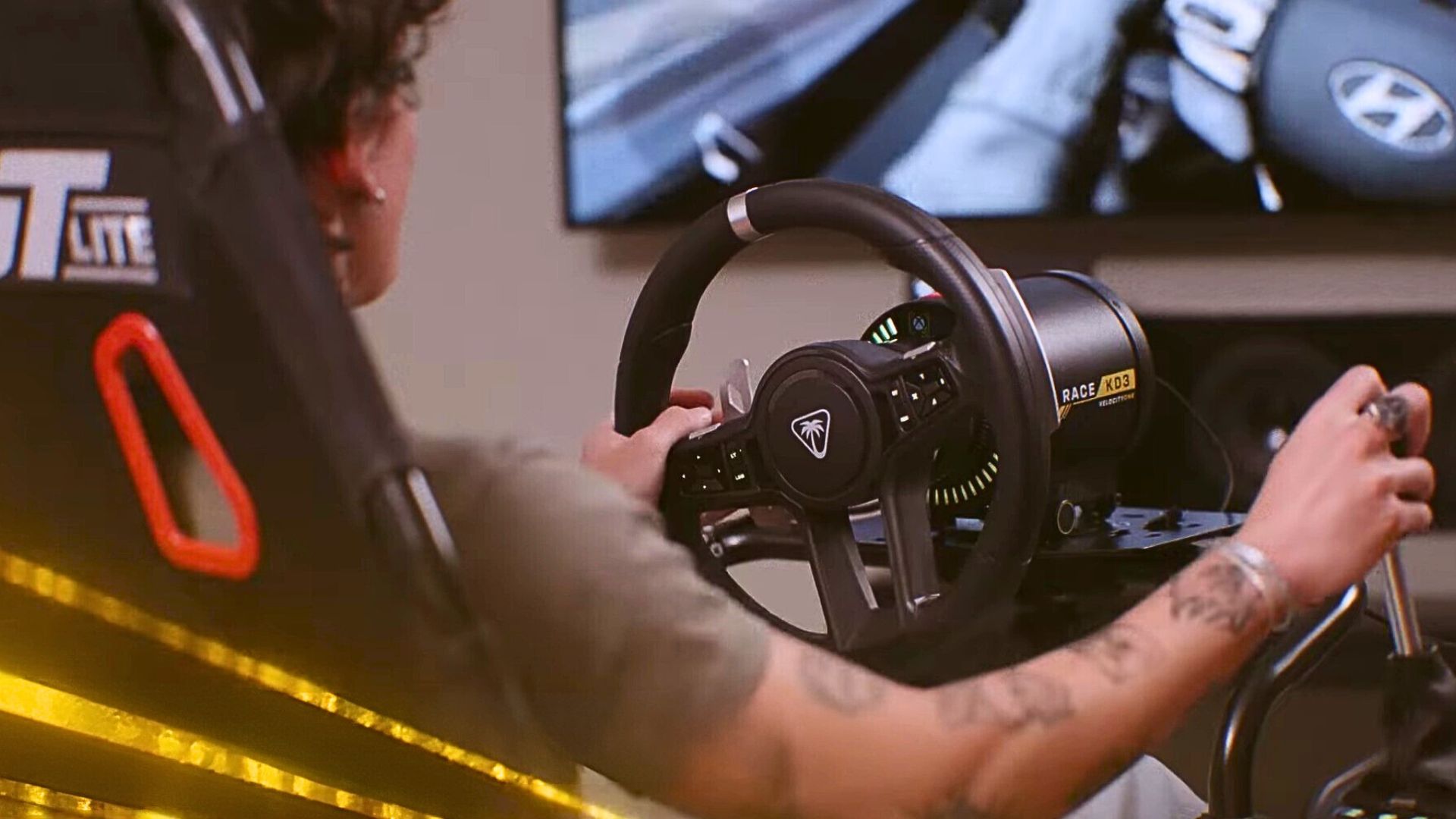 A screen grab from the Velocity One KD3 reveal trailer