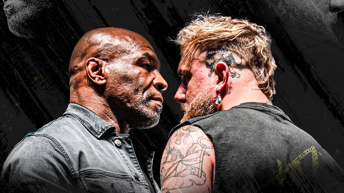 &#039;Iron&#039; Mike Tyson faces off with Jake &#039;Problem Child&#039; Paul ahead of their Netflix Jake Paul vs Mike Tyson live stream on Friday, November 15, 2024 