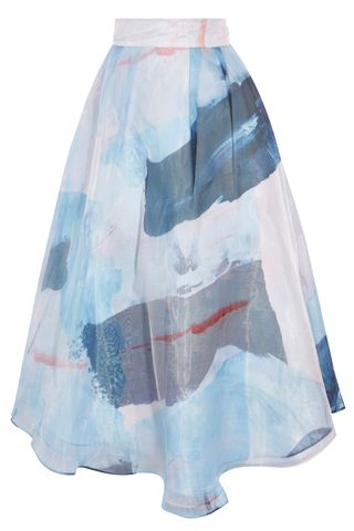 Coast Makarni printed maxi skirt