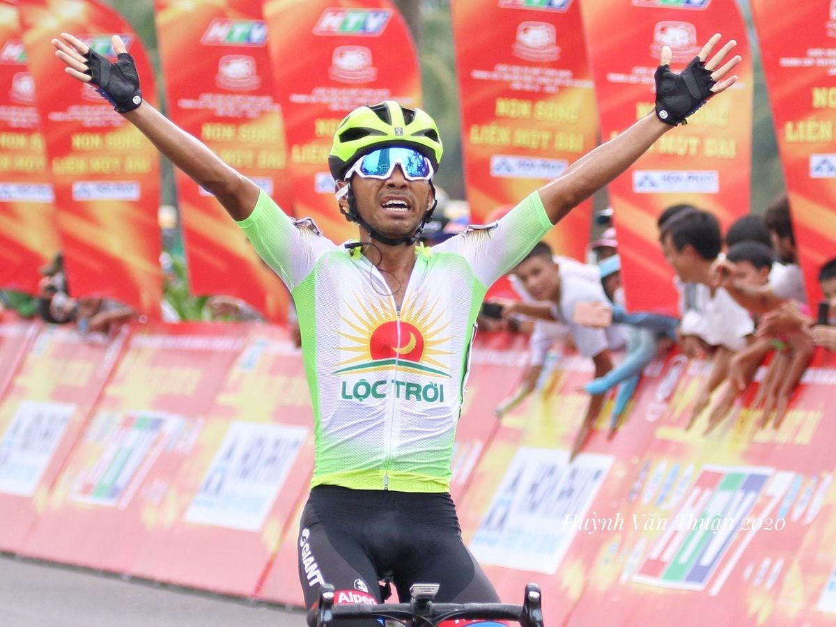 Nguyen Hoang Giang wins the stage